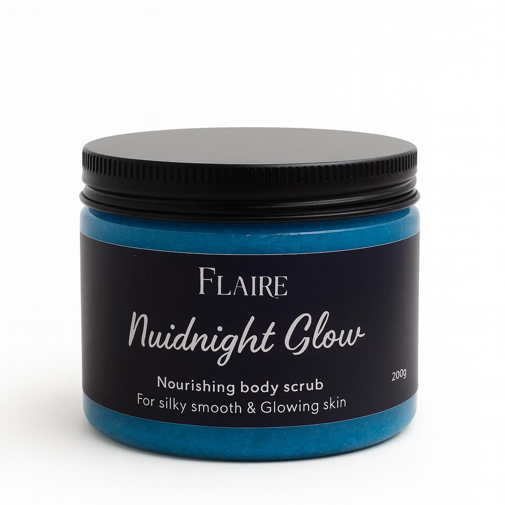 Midnight glow body scrub