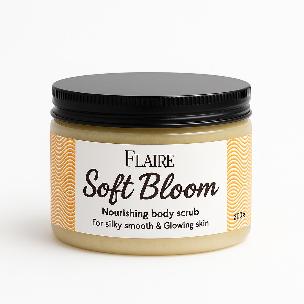 Soft bloom body scrub