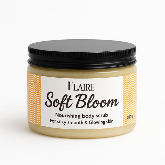 Soft bloom body scrub