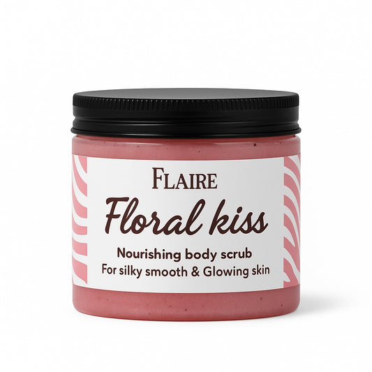 Floral kiss body scrub