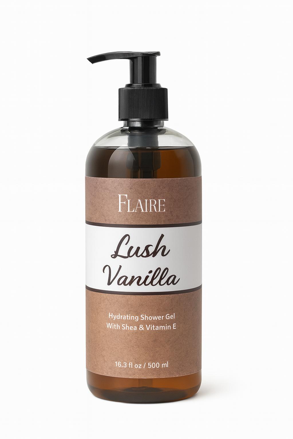 Lush vanilla Hydrating Shower Gel